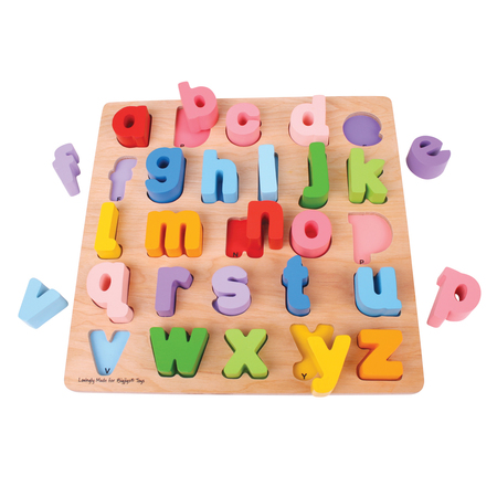 BIGJIGS Chunky Alphabet Puzzle - Lowercase BB106